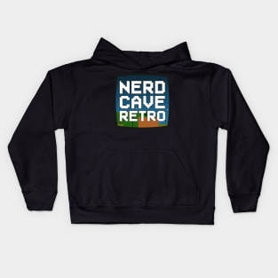 Nerd Cave Retro "Album Cover" Design Kids Hoodie